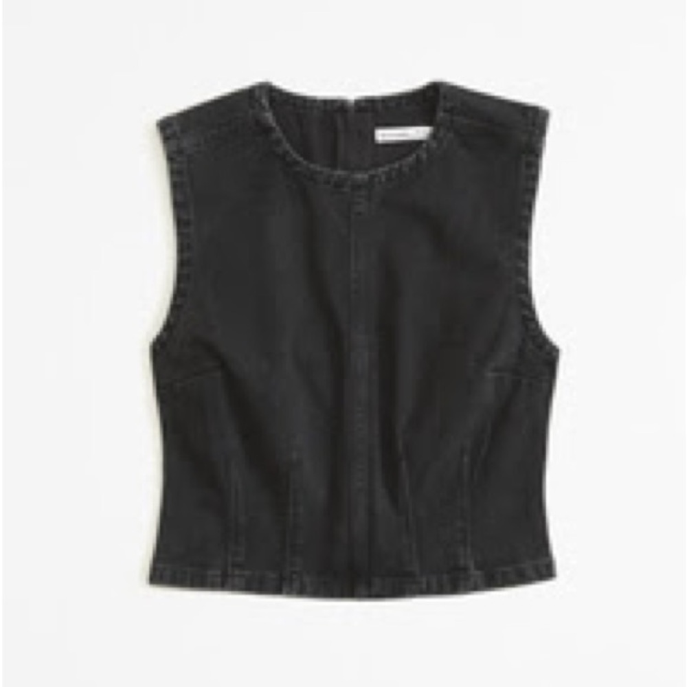 Abercrombie & Fitch Denim Top